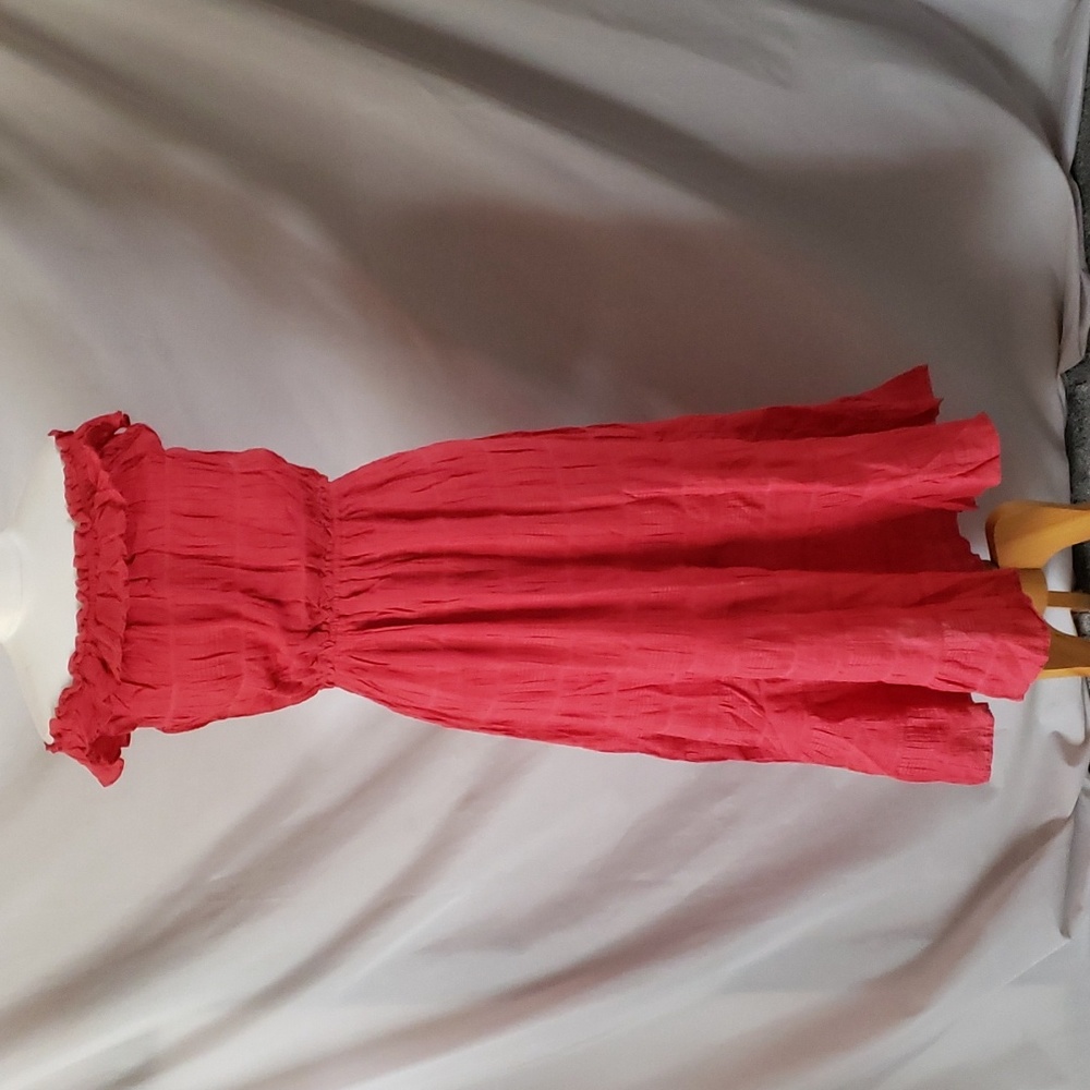 NEW Max Studio Ruffle Sleeveless Tiered Dress